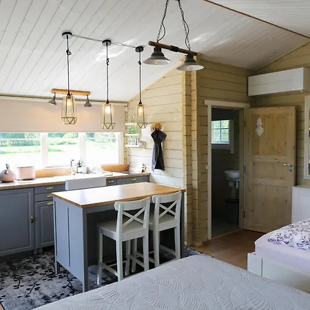 Stiilne Majake Saunaga